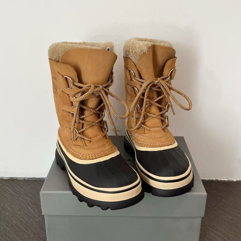 Sewing Recycling - Winter Cozy Waterproof Snow Boots Women