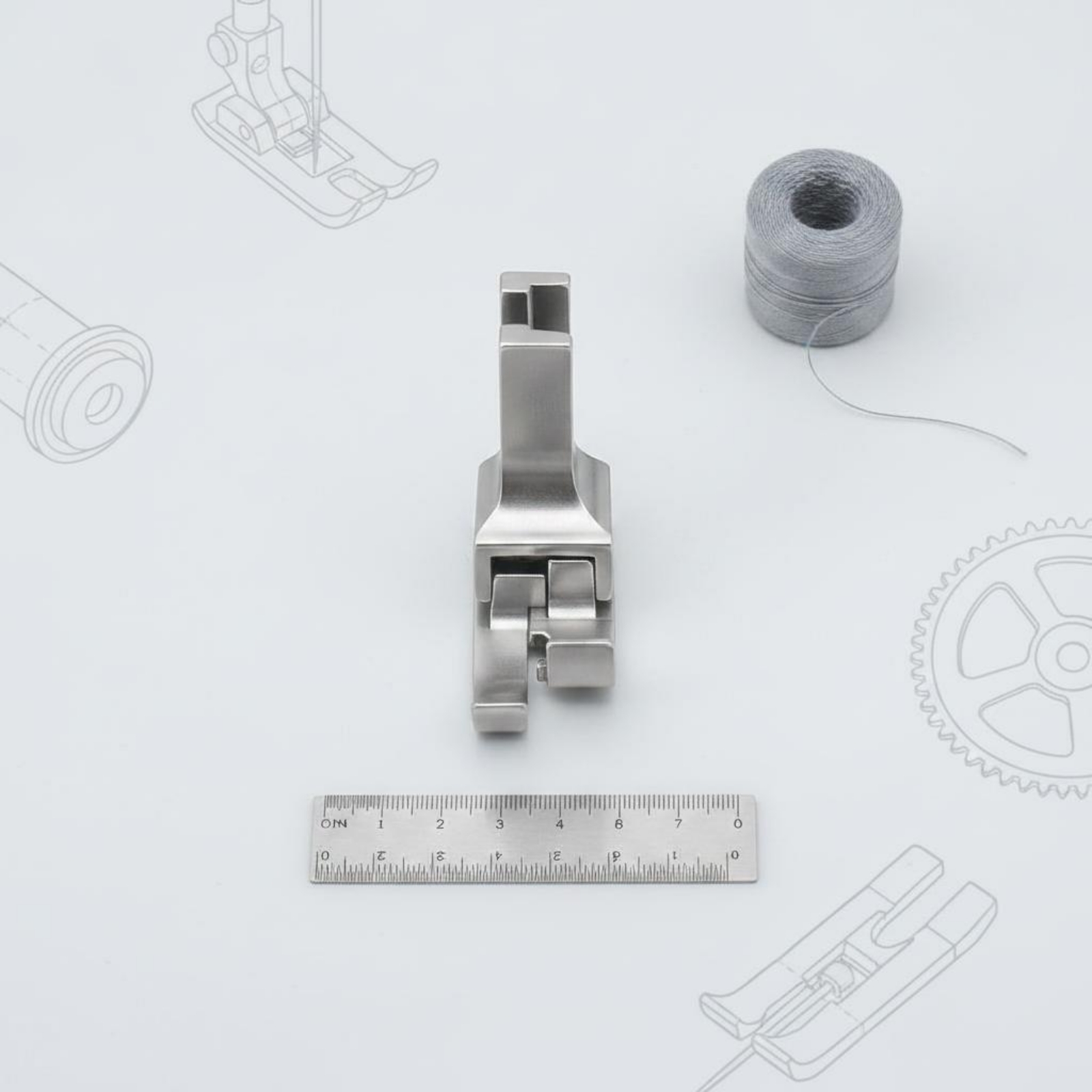 Rolled Hem Foot - Perimeter Binding Foot CNC Precision Made