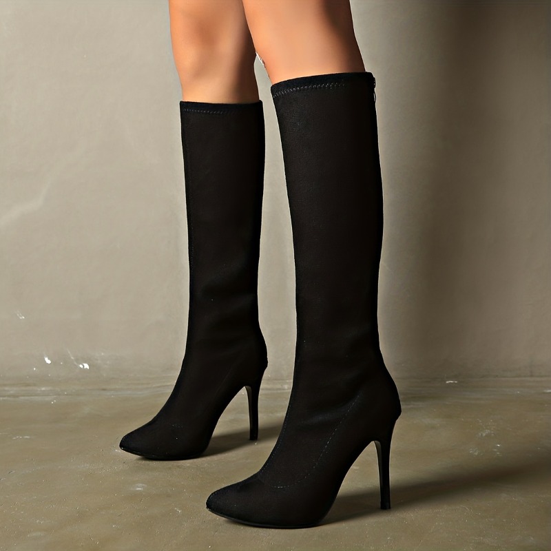 Women's Fashion Boots	Pointed  - Sewing Zipper avis et prix
