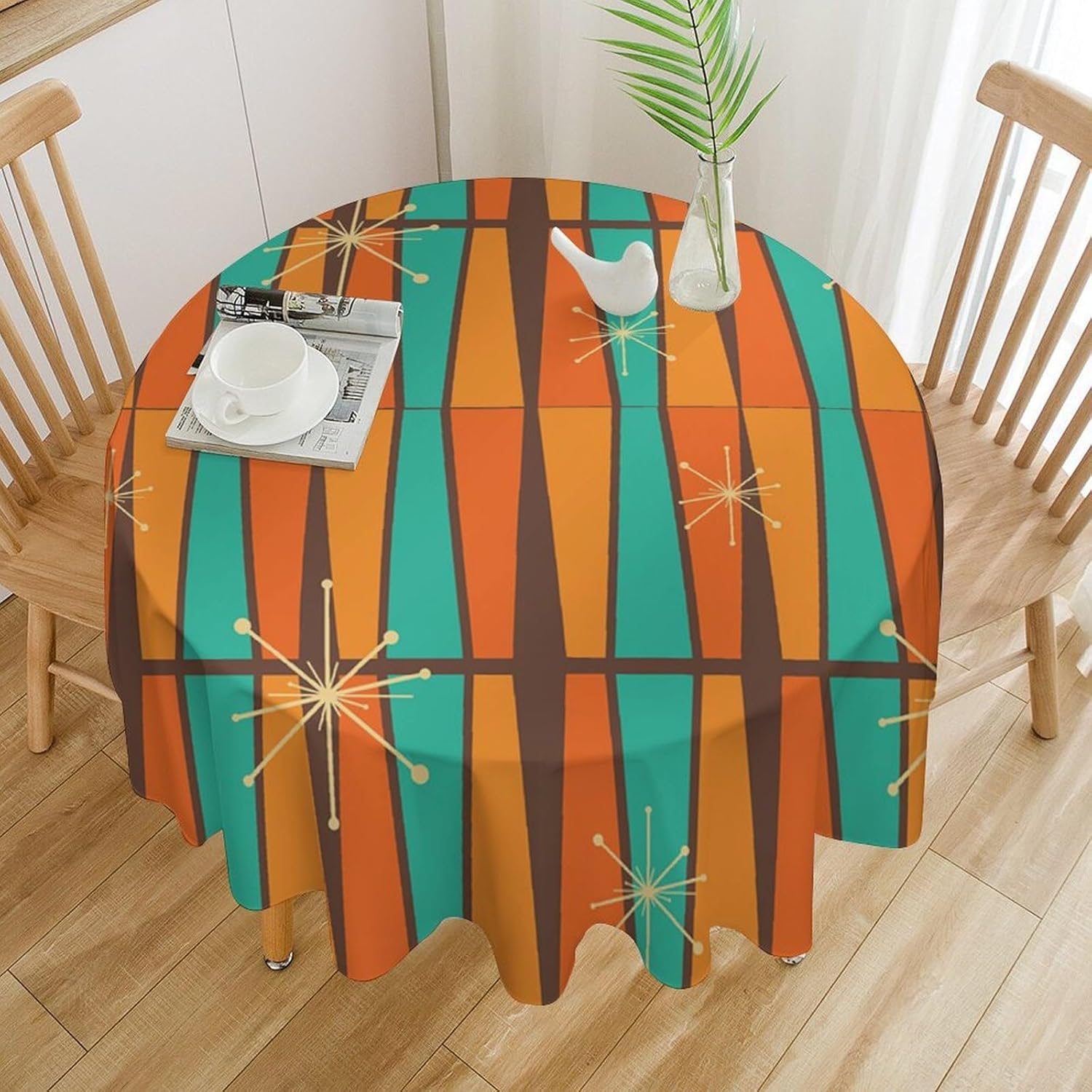 Mid Century Modern Orange Yell - Century Textile & Sewing Supply Saskatoon Sk avis et prix