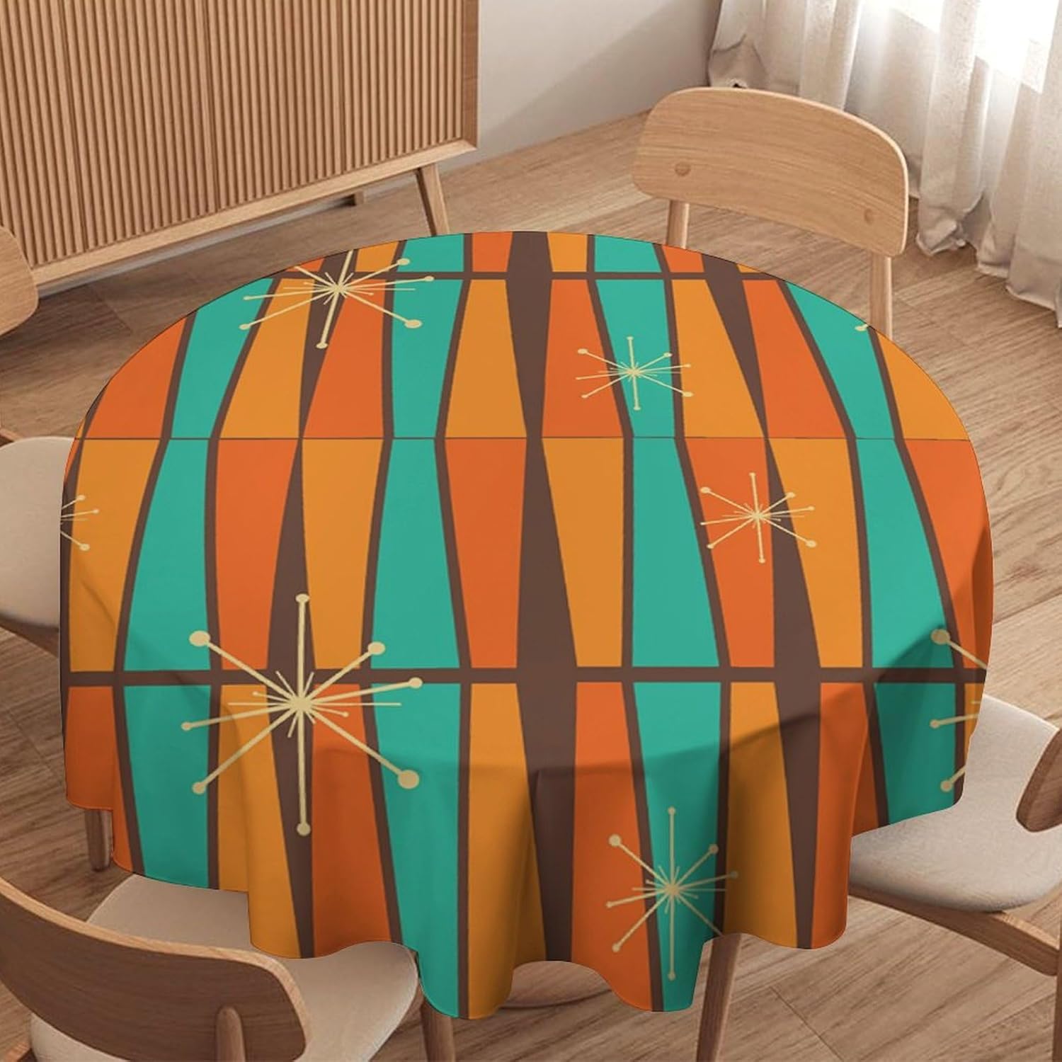Mid Century Modern Orange Yell - Century Textile & Sewing Supply Saskatoon Sk avis et prix