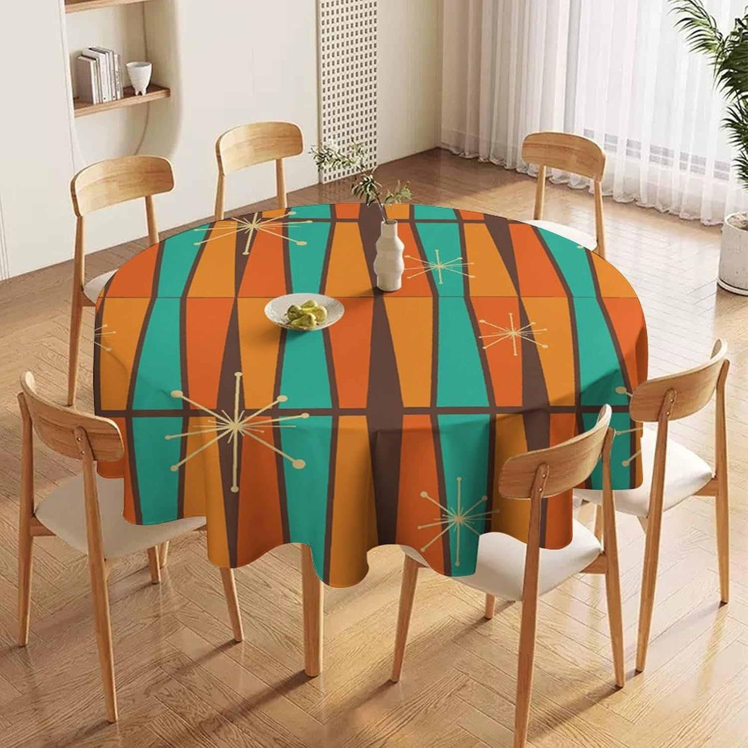 Mid Century Modern Orange Yell - Century Textile & Sewing Supply Saskatoon Sk avis et prix