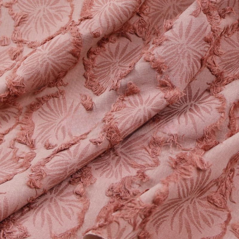 Cinnamon Pink Recycled Cotton  - Sewing Recycling avis et prix