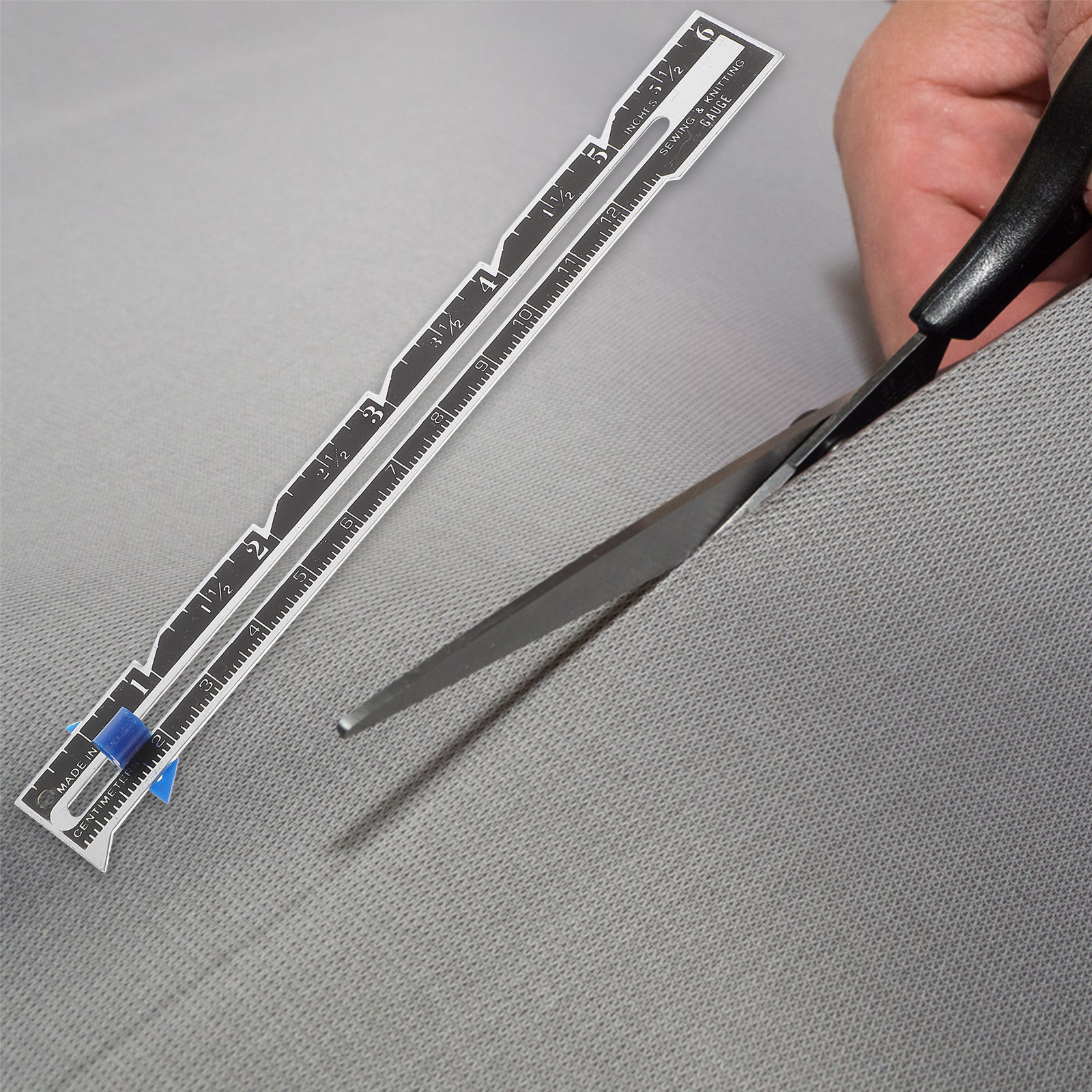 12Pcs Metal Quilting Ruler 6 I - Sewing Gauge Ruler avis et prix
