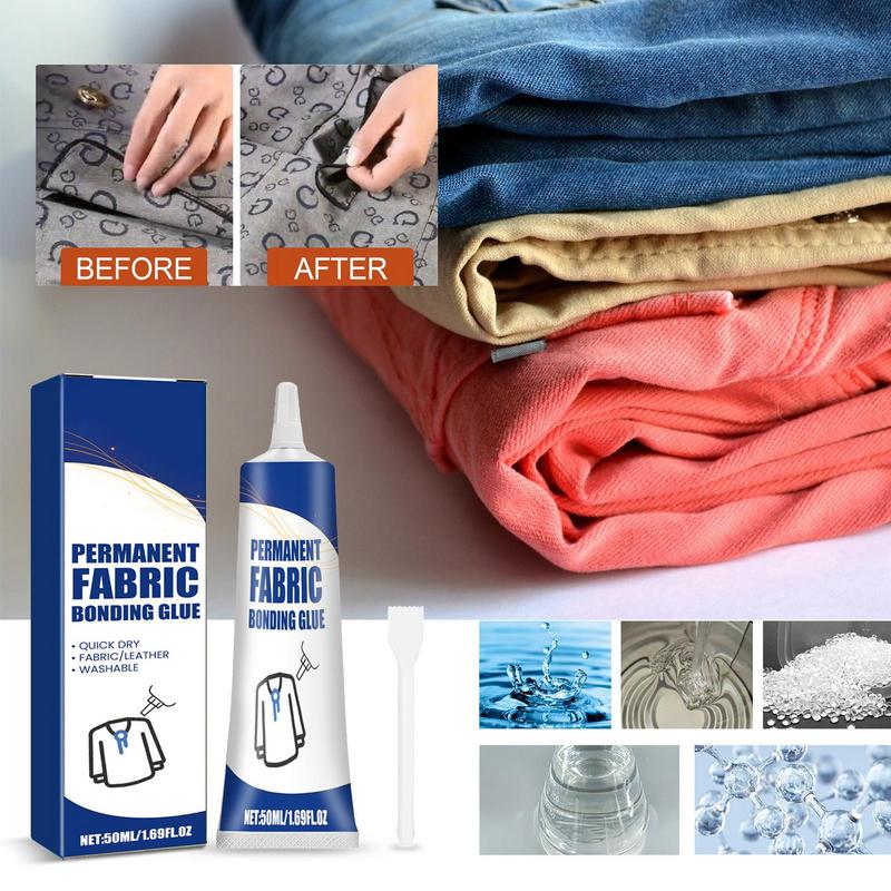 Clear Fabric Adhesive Glue Wat - Fabric Glue Bond avis et prix
