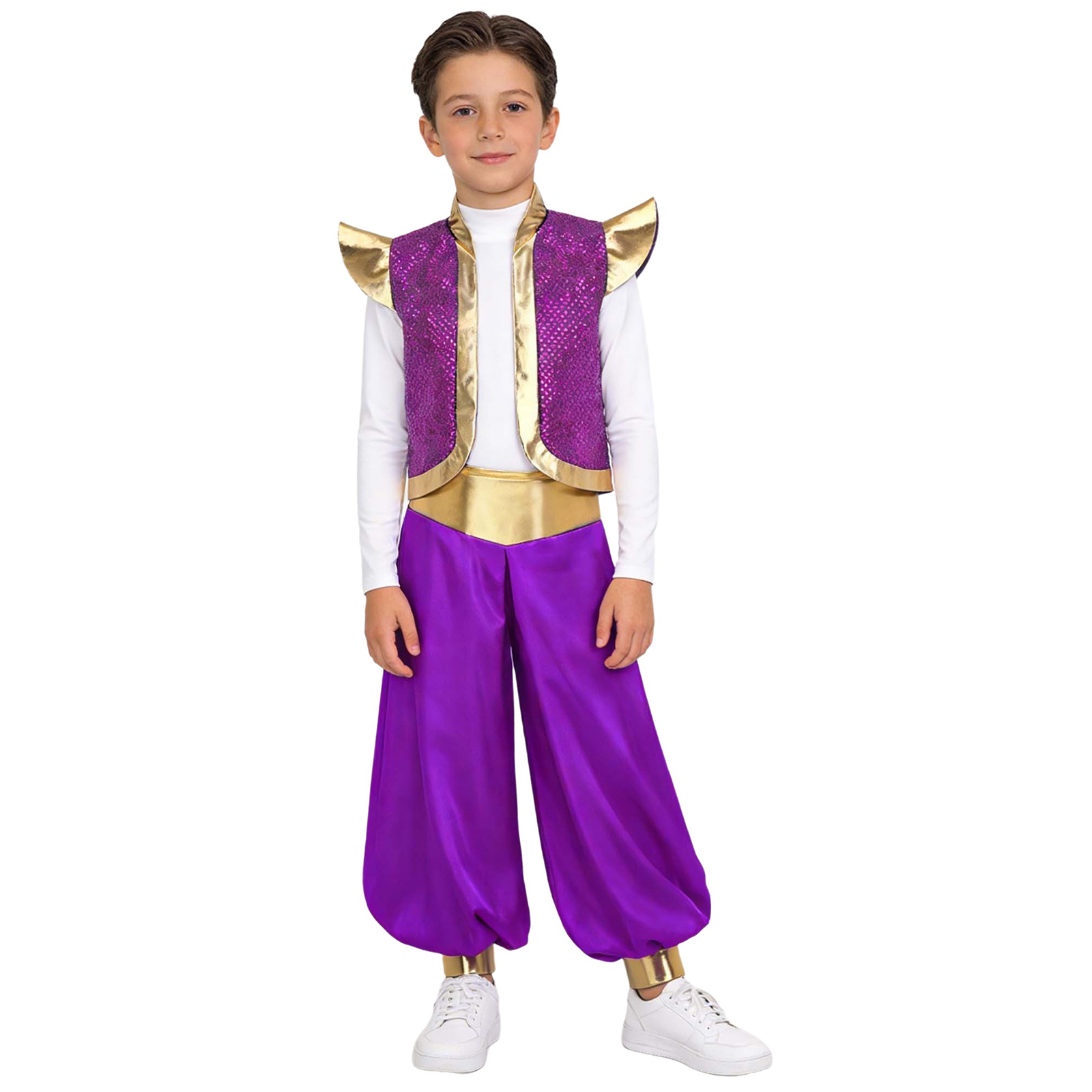 Boys Arabian Cosplay Costumes  - Shoulder Pad Set In avis et prix
