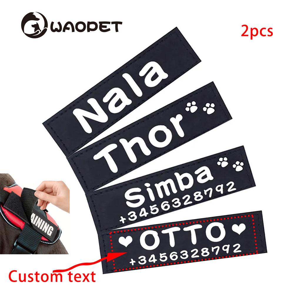 Custom Dog ID Tags For Harness - Sewing Labels avis et prix