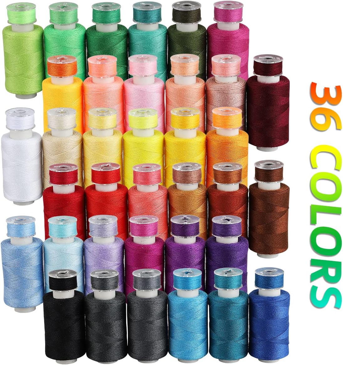 72Pcs Sewing Thread Kit, 500 Y - Sewing Thread Production avis et prix