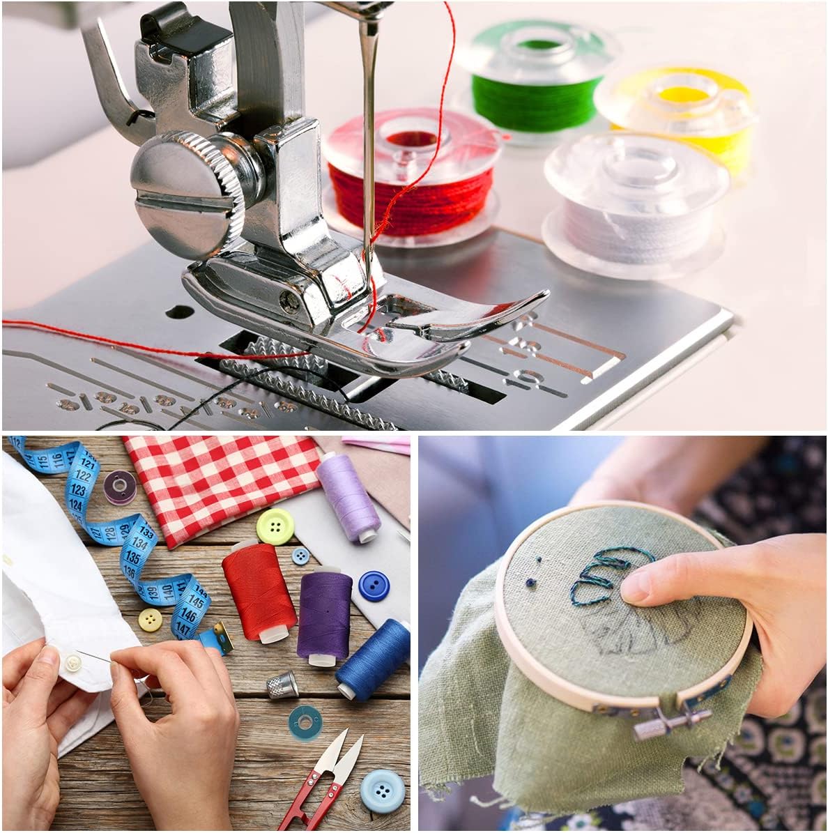 72Pcs Sewing Thread Kit, 500 Y - Sewing Thread Production avis et prix