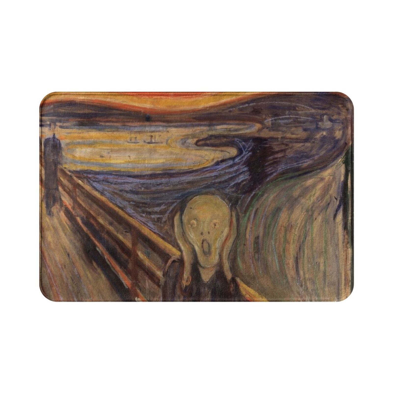 Munch's Scream Carpet Mat Rug  - Century Textile & Sewing Supply Saskatoon Sk avis et prix