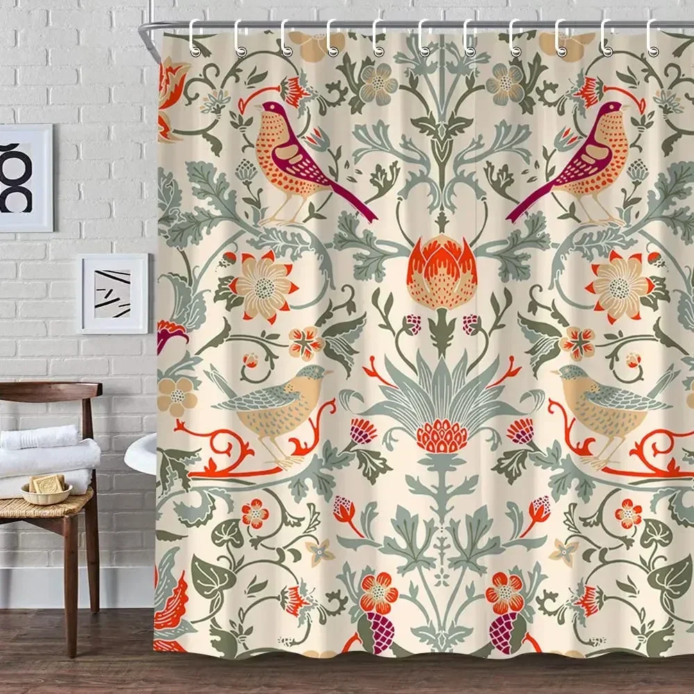 William Morris Shower Curtain, - Fabric Weight Set avis et prix