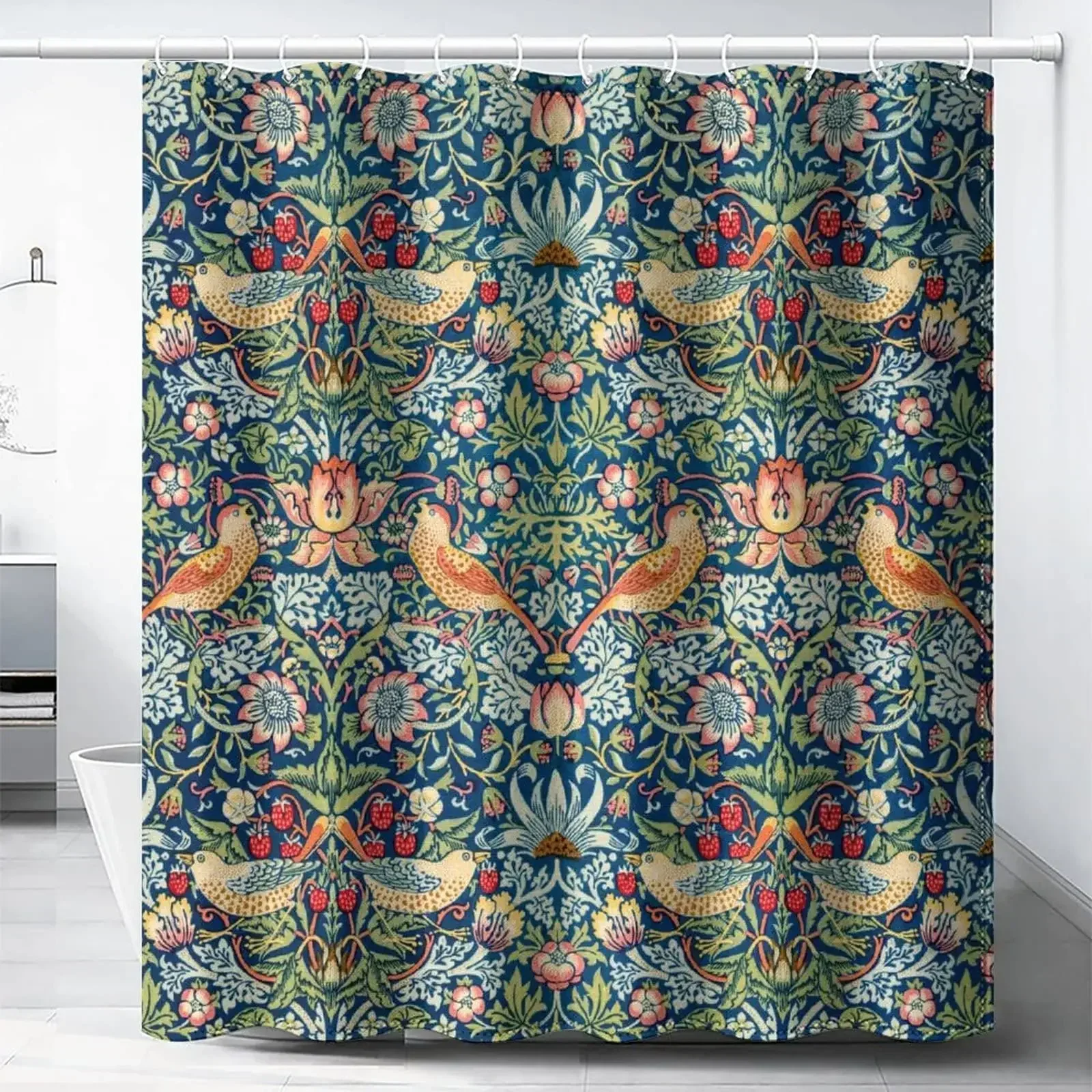 William Morris Shower Curtain, - Fabric Weight Set avis et prix