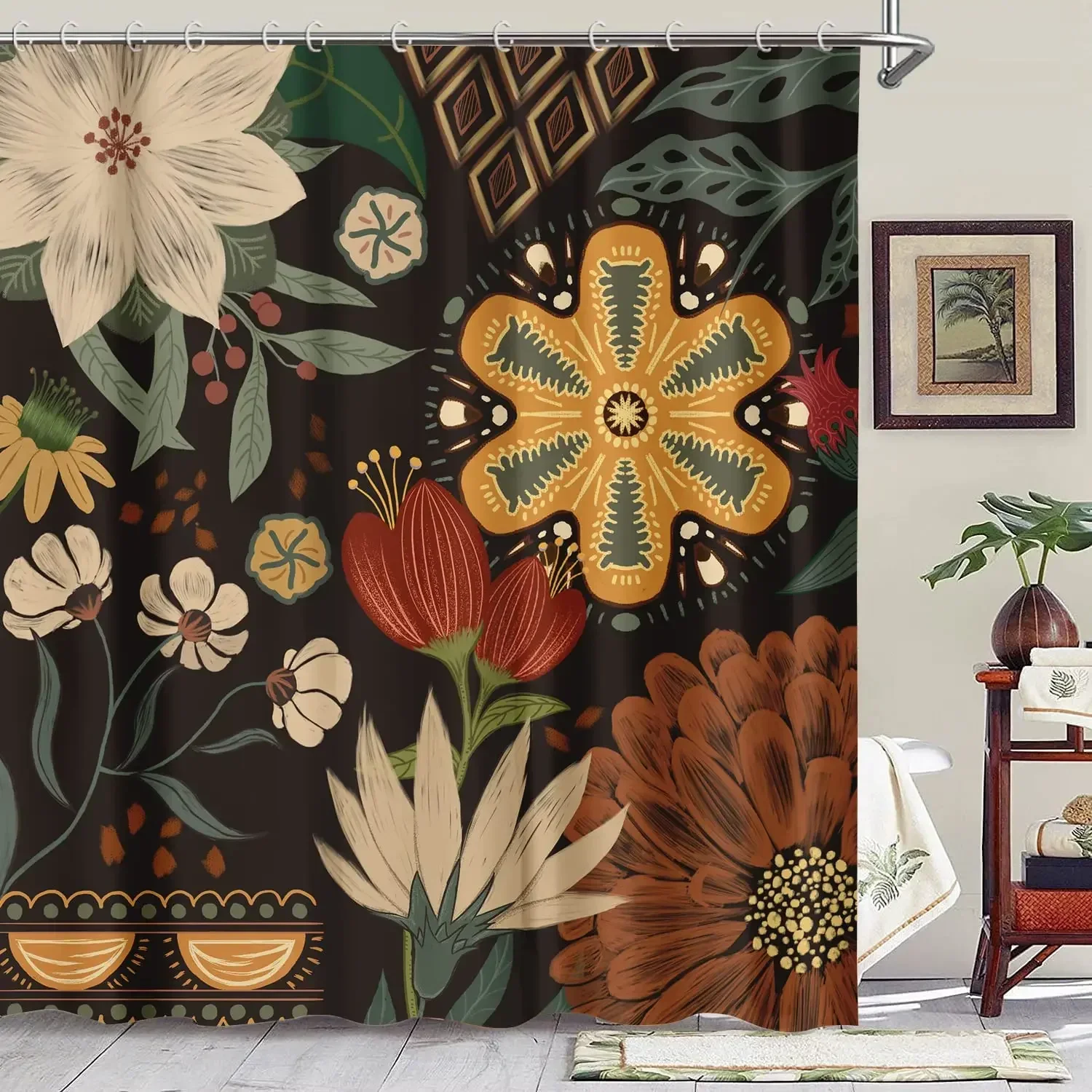 William Morris Shower Curtain, - Fabric Weight Set avis et prix