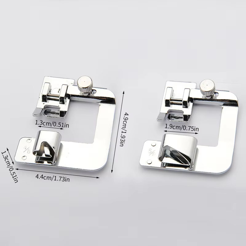 2026 NEW 9mm /13mm /19mm /25mm - Rolled Hem Foot avis et prix