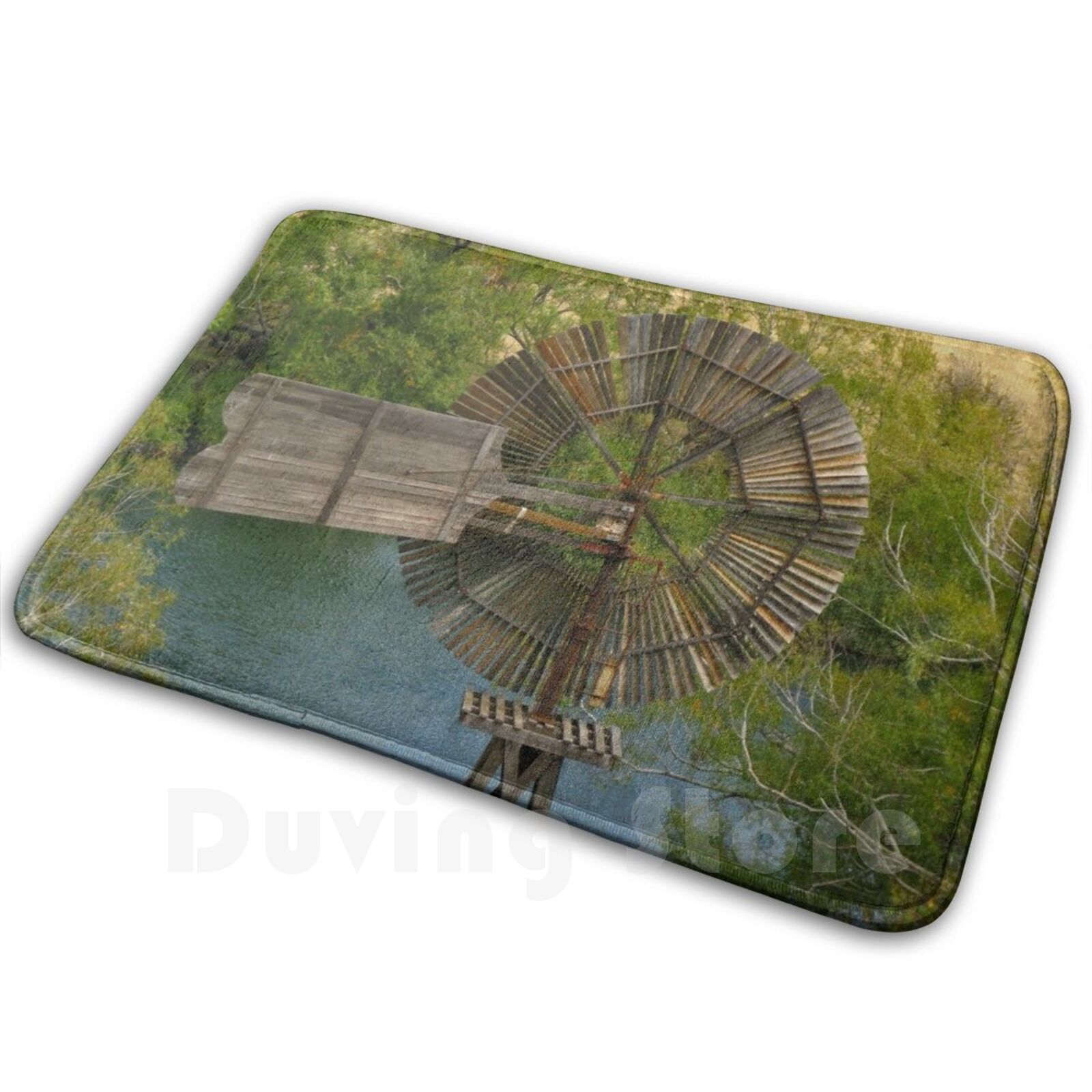 Wooden Windmill Carpet Mat Rug - Century Textile & Sewing Supply Saskatoon Sk avis et prix