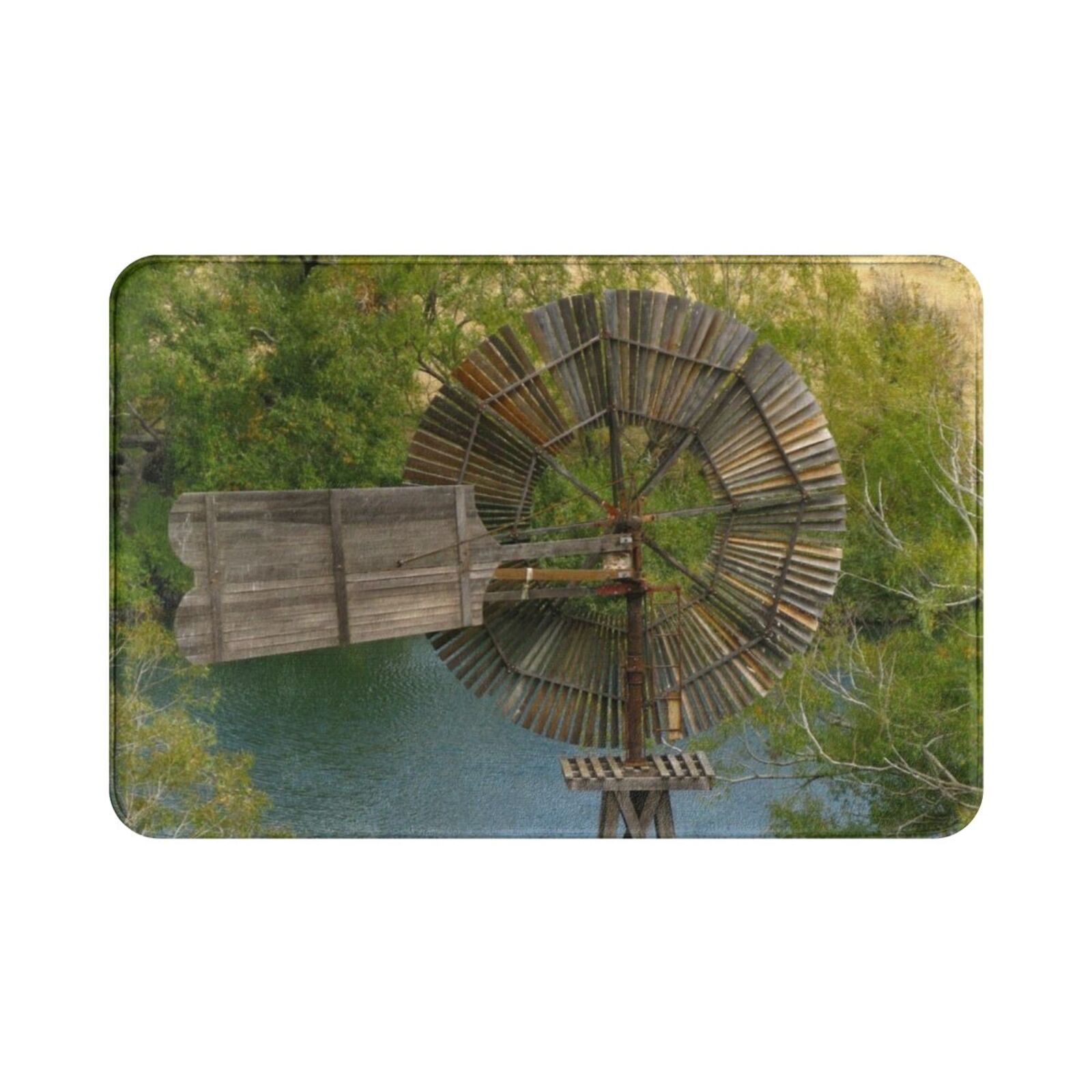 Wooden Windmill Carpet Mat Rug - Century Textile & Sewing Supply Saskatoon Sk avis et prix