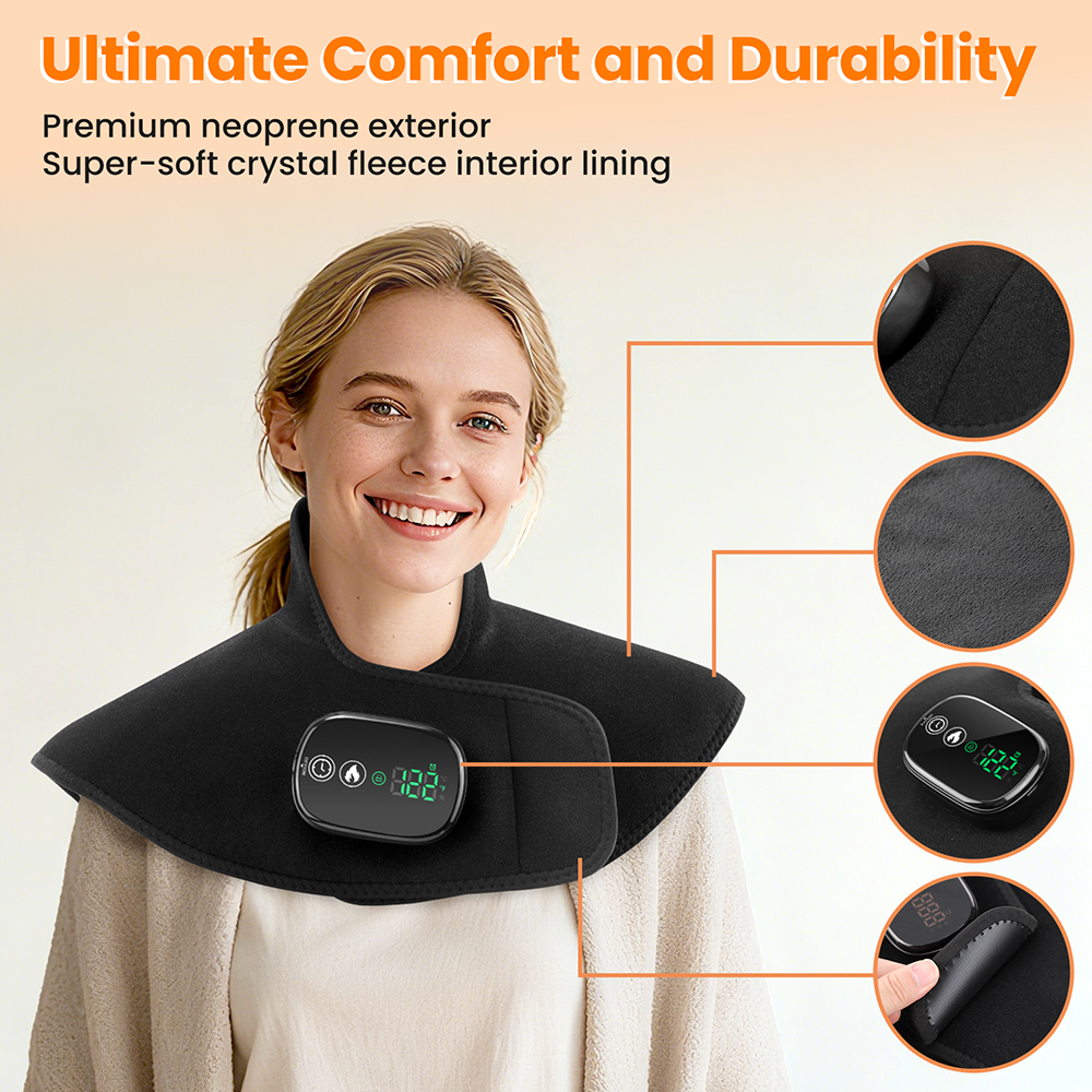 Wireless Heating Pad And Neck  - Shoulder Pad Set In avis et prix