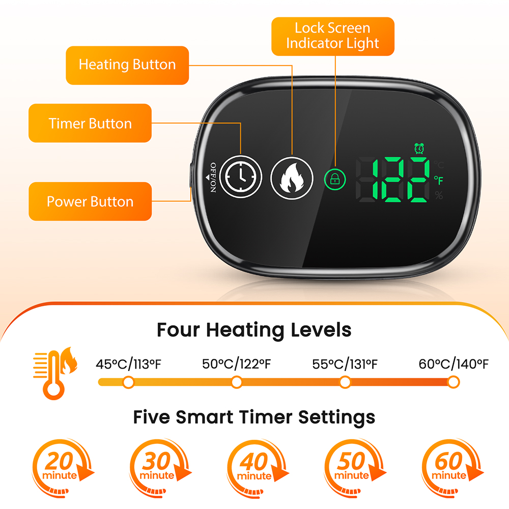 Wireless Heating Pad And Neck  - Shoulder Pad Set In avis et prix