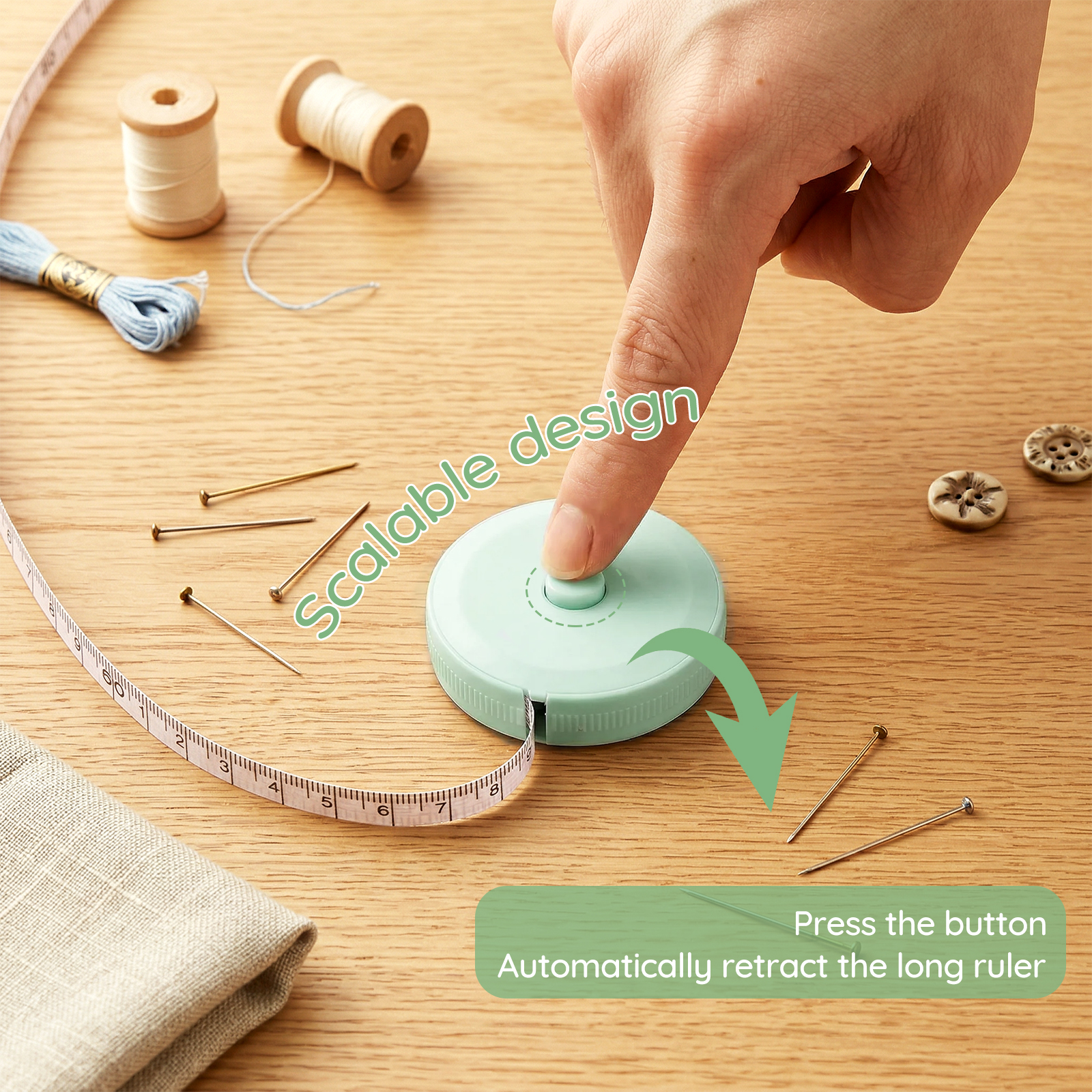 1PC 1.5m Small Tape Measure Do - Sewing Recycling avis et prix