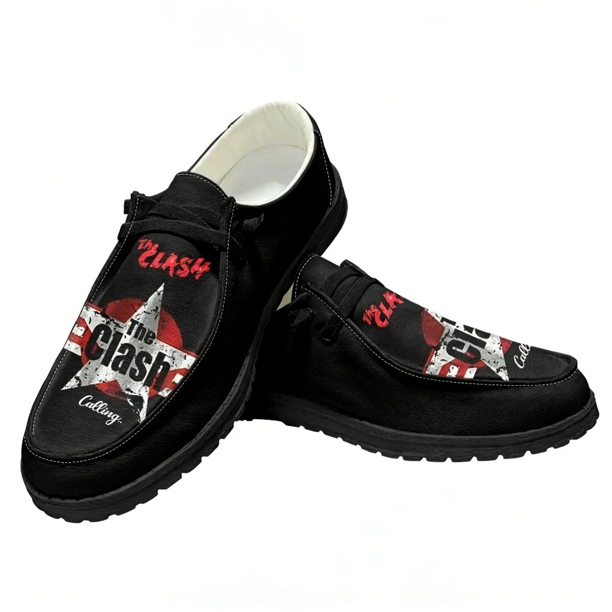 The Clash Rock Band Casual Sho - Sewing Custom avis et prix