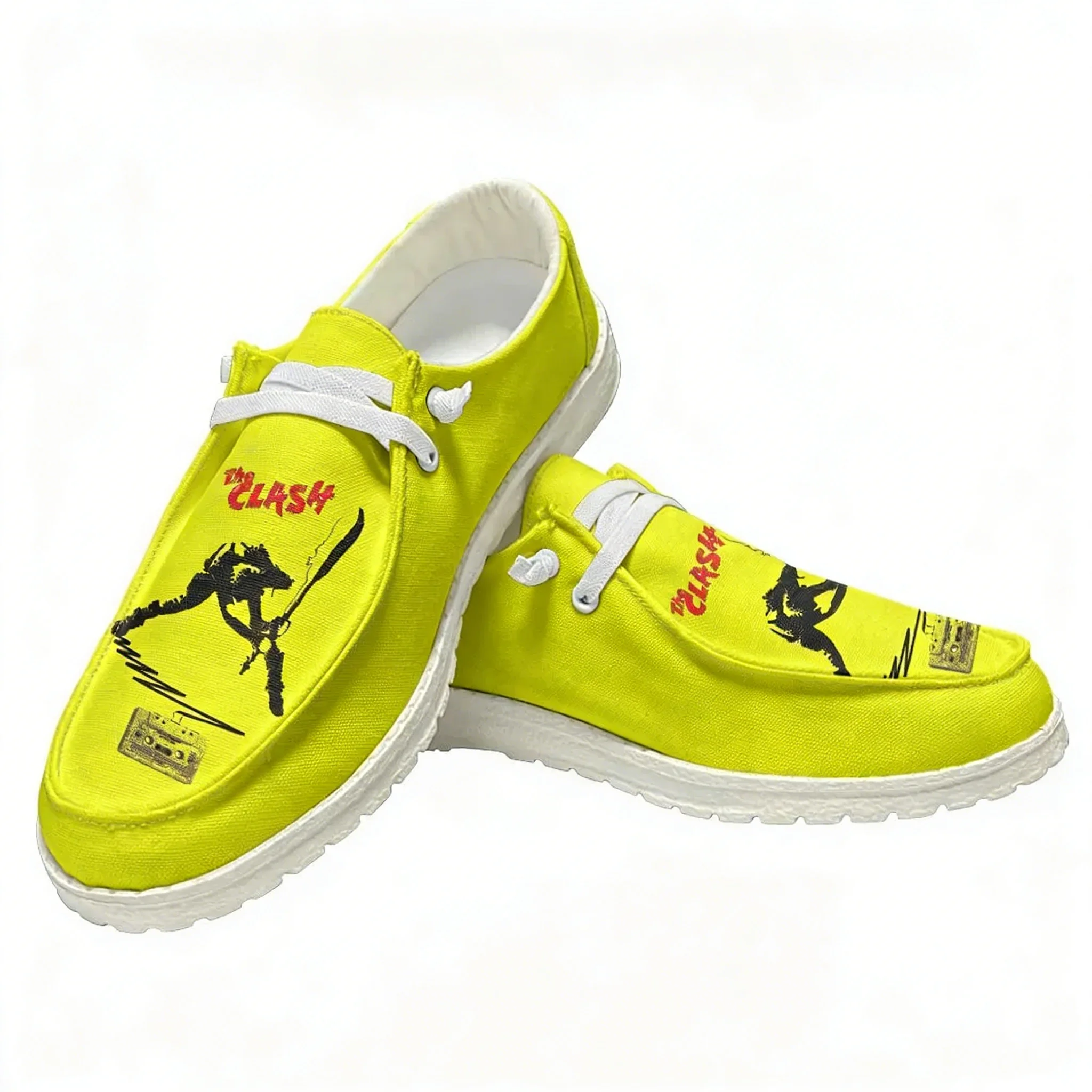 The Clash Rock Band Casual Sho - Sewing Custom avis et prix