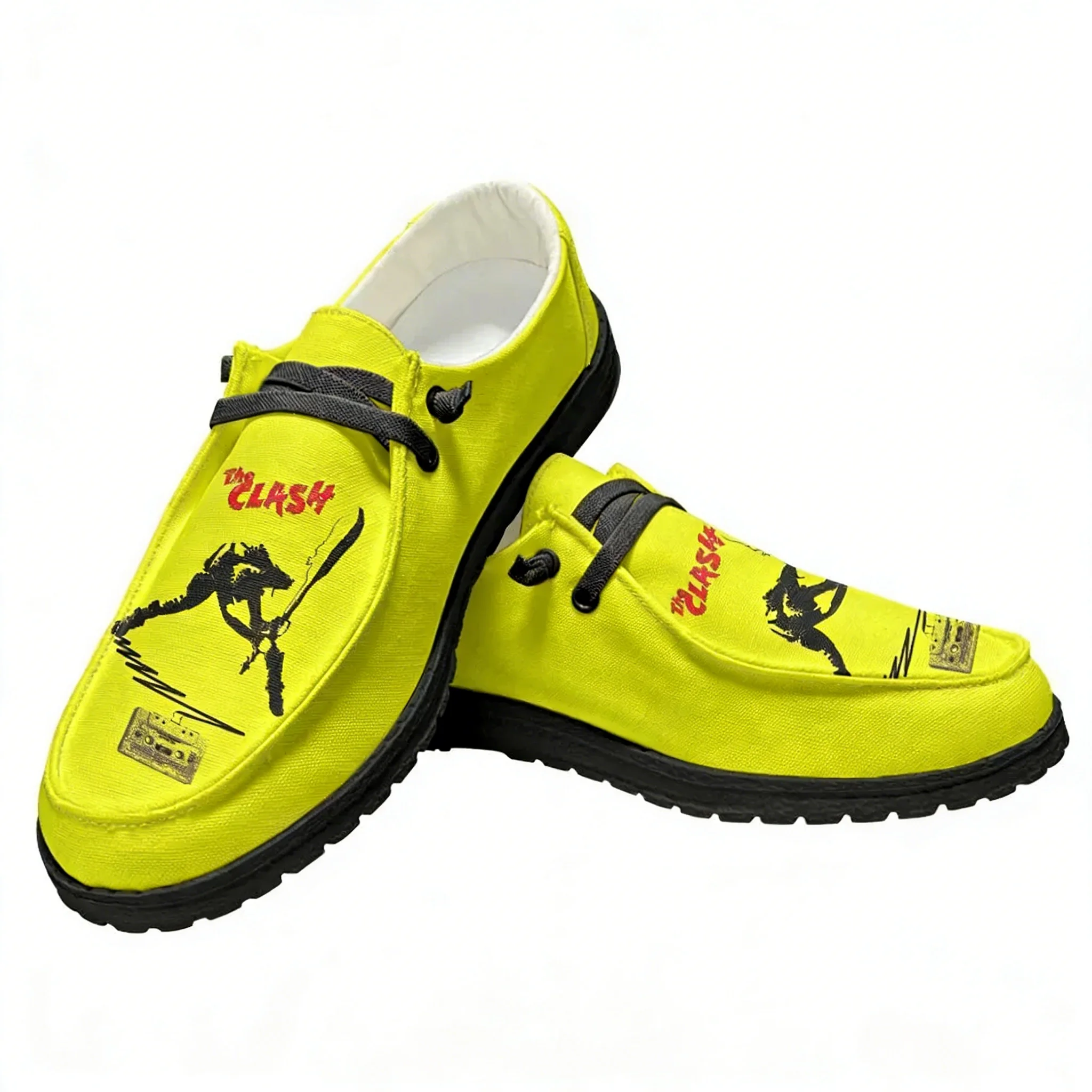 The Clash Rock Band Casual Sho - Sewing Custom avis et prix