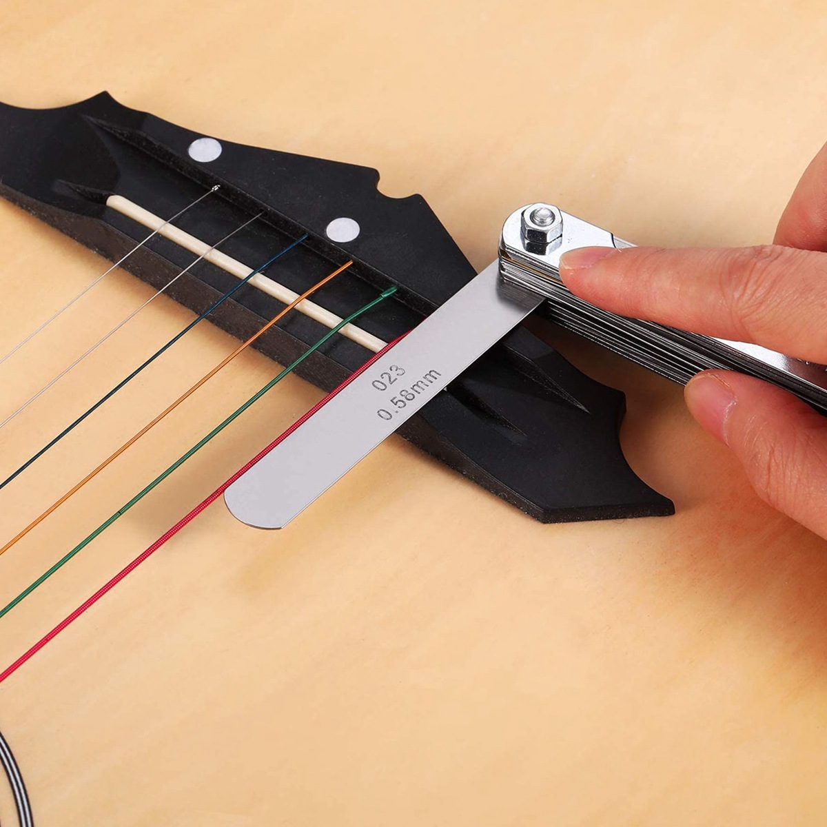 32pcs/set Guitar String Height - Seam Gauge Metal avis et prix