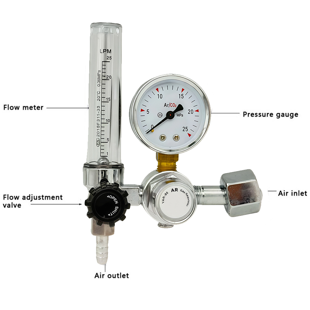 2025 NEW 0-25Mpa Argon Regulat - Seam Gauge Metal avis et prix