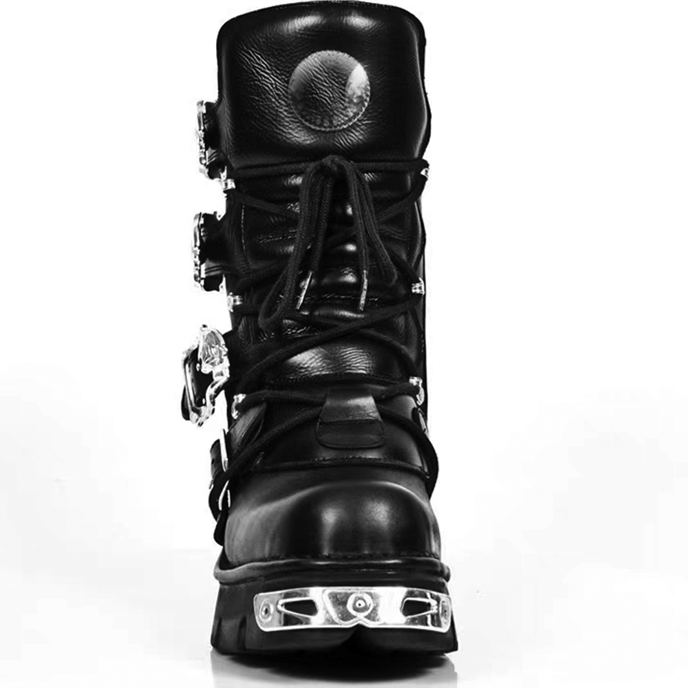 New Men's Punk Motorcycle Boot - Sewing Zipper avis et prix