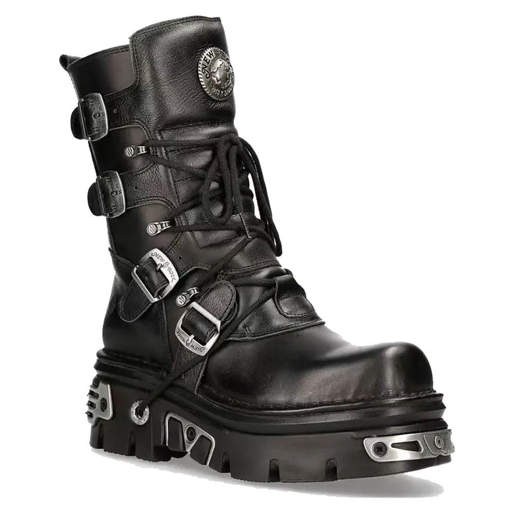 New Men's Punk Motorcycle Boot - Sewing Zipper avis et prix