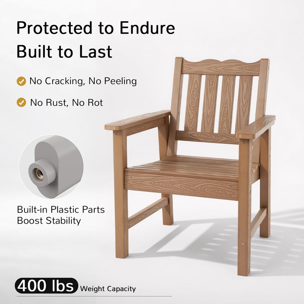AllWeather Patio Chairs Set of - Fabric Weight Set avis et prix