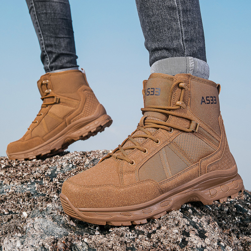 Men's Military Tactical Boots  - Sewing Zipper avis et prix