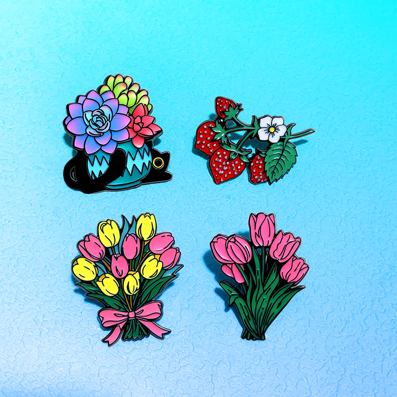 AniPins Bouquet Flowers Strawb - Sewing Labels avis et prix