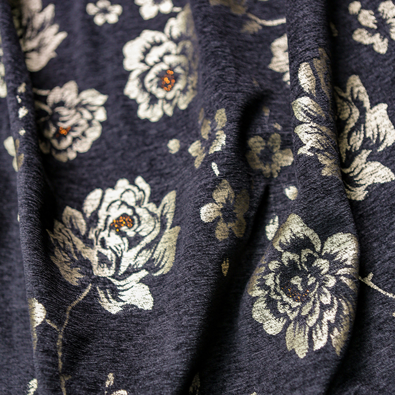 Black Gold Peony Jacquard Fabr - Fabric Weight Set avis et prix