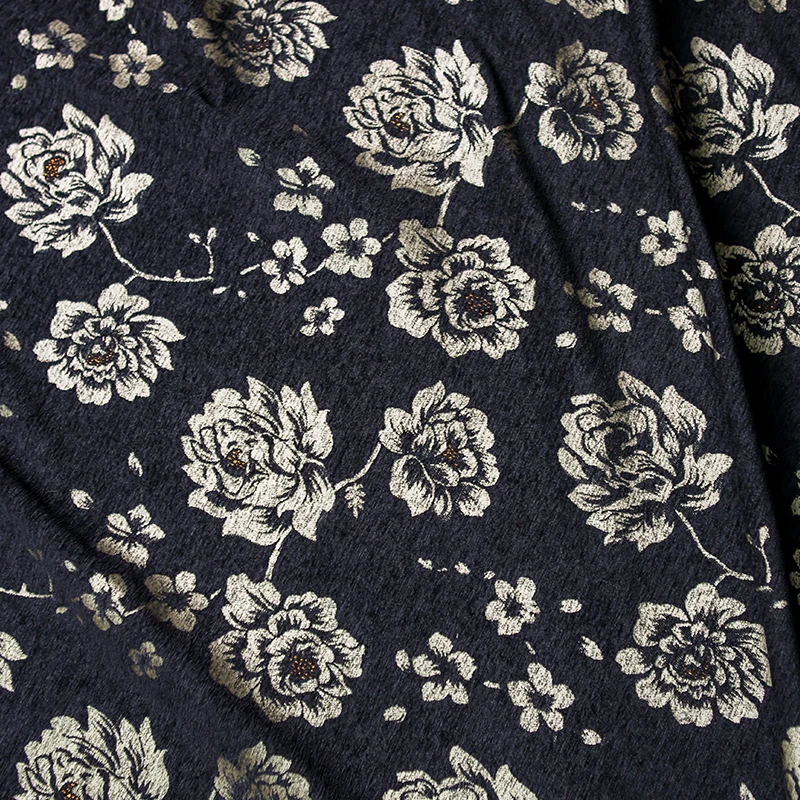 Black Gold Peony Jacquard Fabr - Fabric Weight Set avis et prix