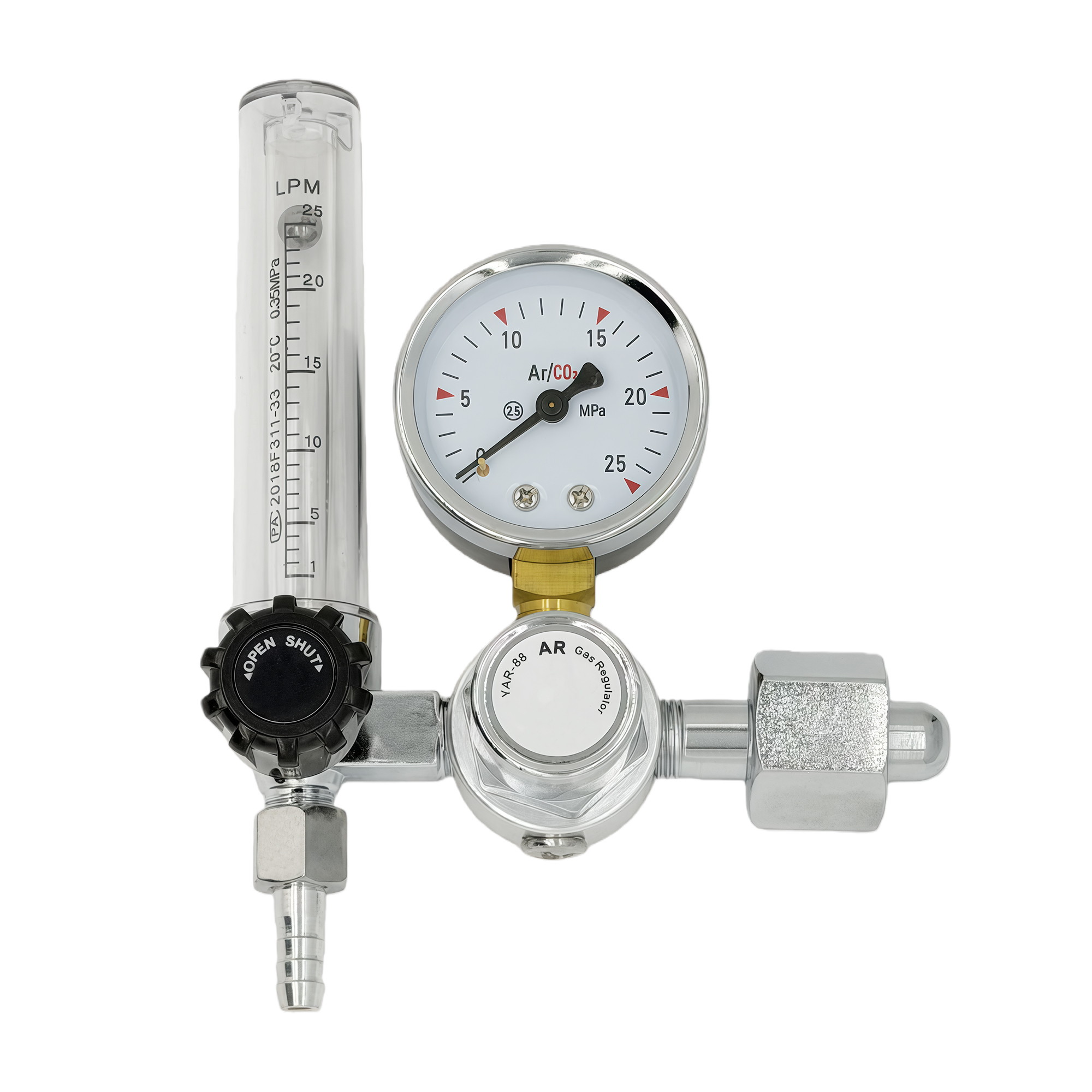 NEW Argon Regulator 0-25Mpa Ar - Seam Gauge Metal avis et prix