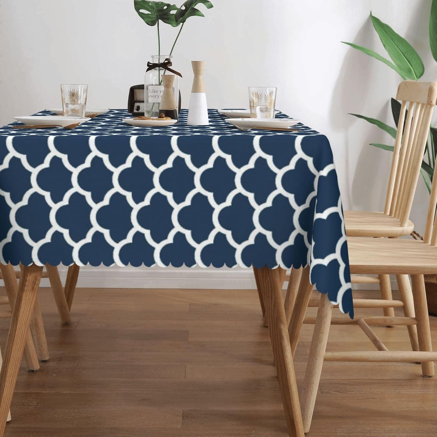 Blue Tablecloth Navy Cloud Sea - Century Textile & Sewing Supply Saskatoon Sk avis et prix