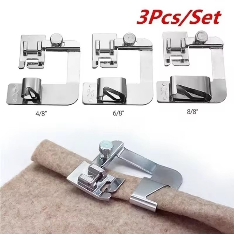 Sewing Hemming Set 1/3Pcs Wide - Seam Gauge Metal avis et prix