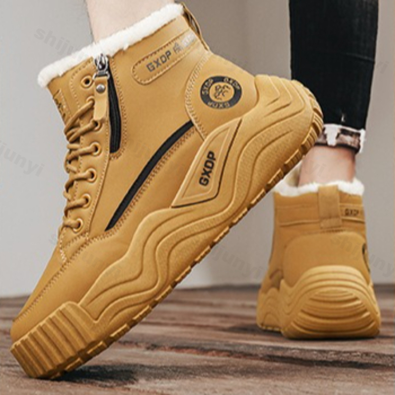 Large Size Men's Snow Boots 20 - Sewing Zipper avis et prix