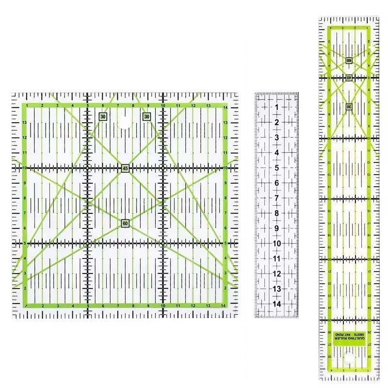 1/2pcs 15cm Quilting Patchwork - Seam Gauge Metal avis et prix