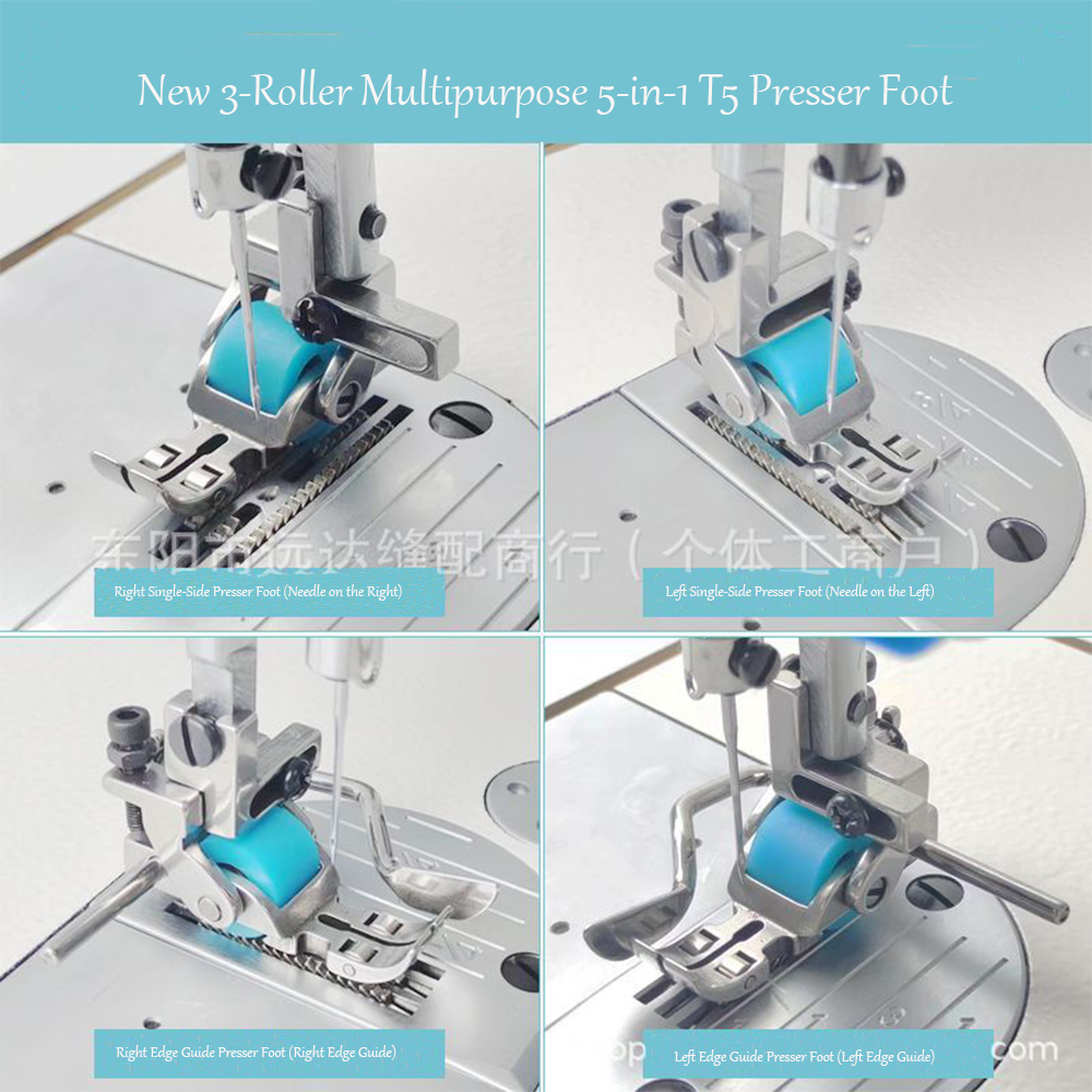 T5 3-Roller Left-Right Edge Gu - Textile Sewing Machines avis et prix