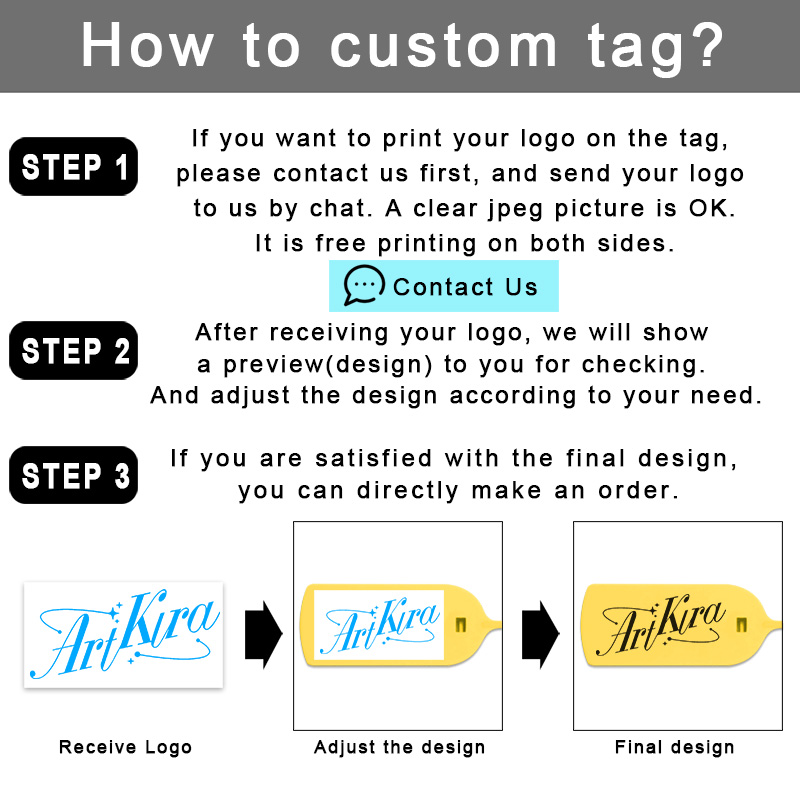 100Pcs Custom Clothing Hang Ta - Sewing Labels avis et prix