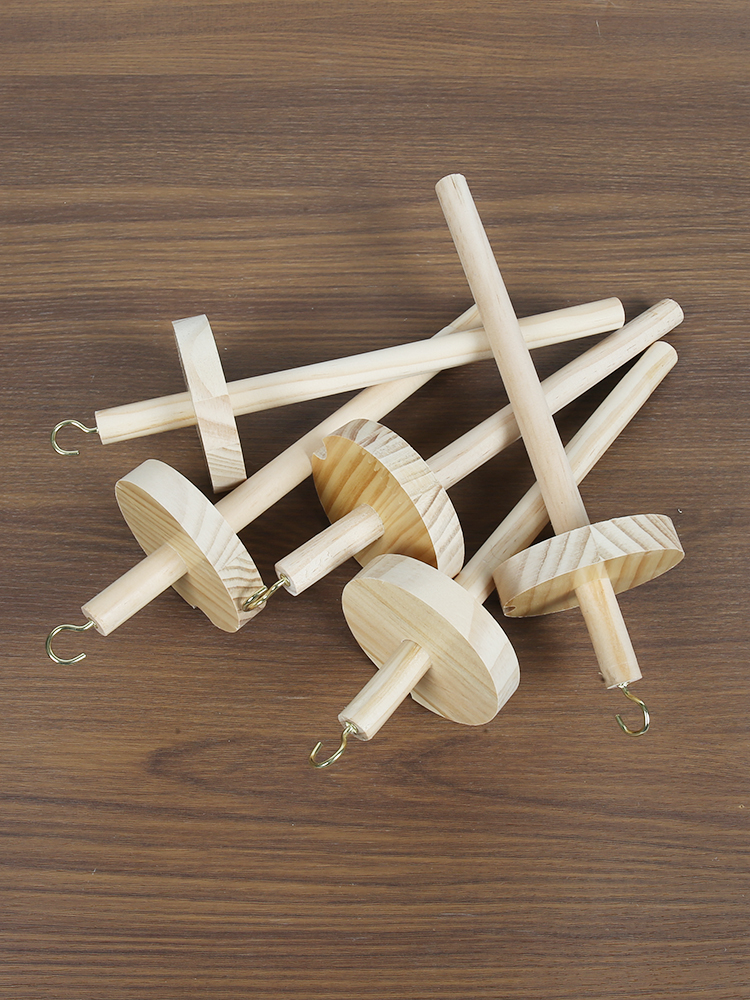 Wooden Spinning Mallet DIY Yar - Sewing In Textile avis et prix