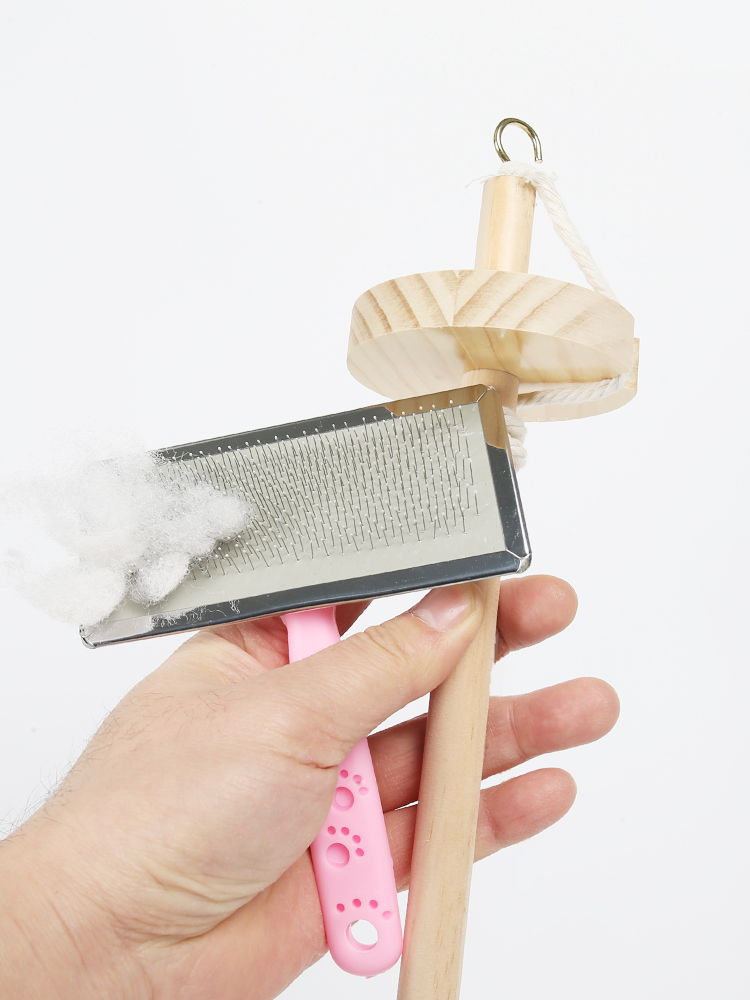 Wooden Spinning Mallet DIY Yar - Sewing In Textile avis et prix