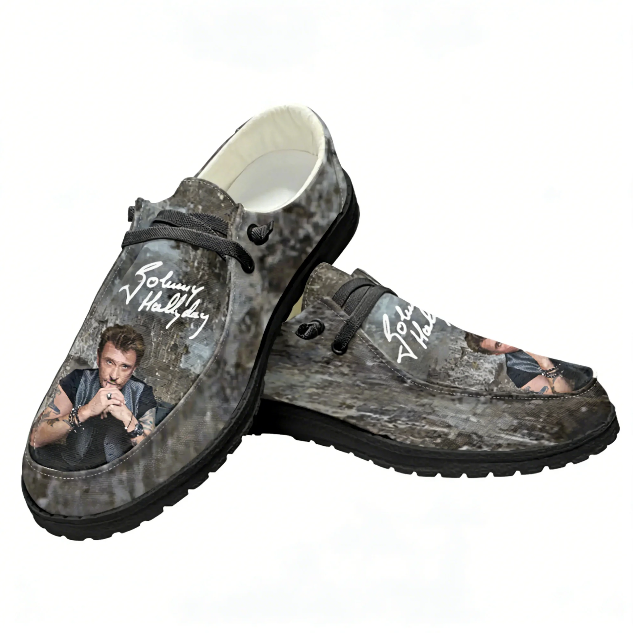 Johnny Hallyday Casual Shoes S - Sewing Custom avis et prix
