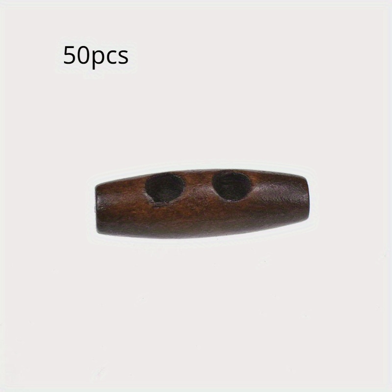 50pcs Recycled Wood Horn Toggl - Sewing Recycling avis et prix