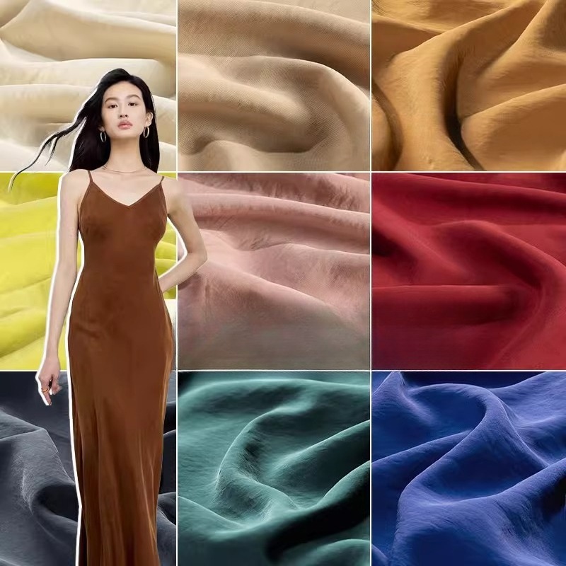 Sand-washed Cupro Fabric By Th - Sewing Recycling avis et prix