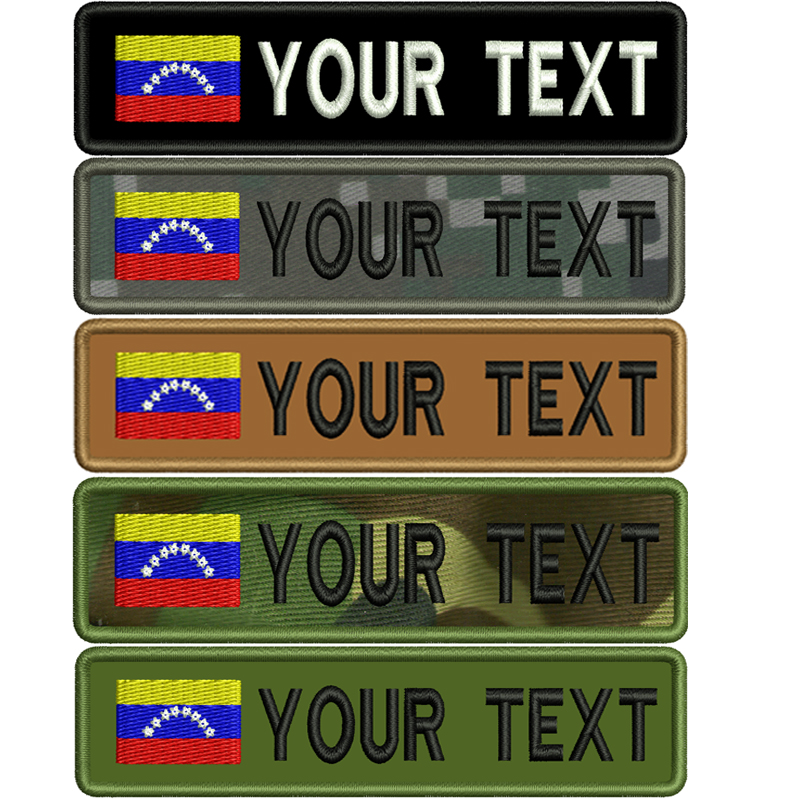 Venezuela Flag Custom Name Pat - Sewing Labels avis et prix