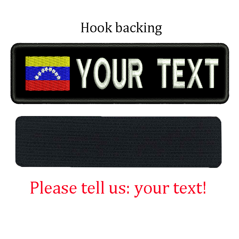 Venezuela Flag Custom Name Pat - Sewing Labels avis et prix