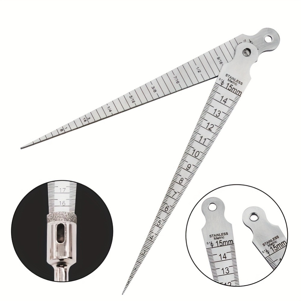1-15mm Stainless Steel Taper G - Seam Gauge Metal avis et prix